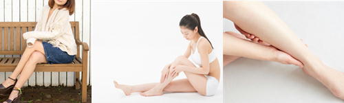 女性足