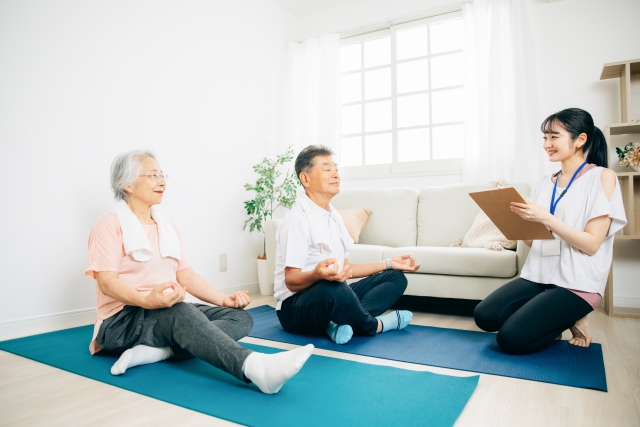 シニア夫婦運動
