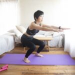 中高齢者女性スクワット
